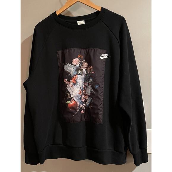 Nike Sweatshirt Graphic AF-1 Masterpiece Crewneck Athleasure Tech Fleece‎ XL - Picture 1 of 8